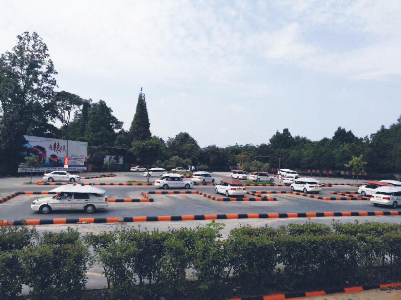 玉良书记(趣学车学车总监蒋玉良)说我是趣学车温江大学城第一个拿驾照