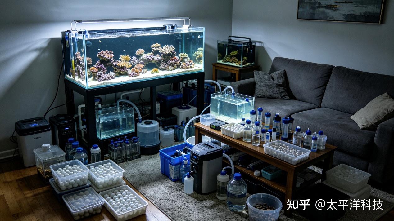 32L桌面海缸,从零开缸只需7天:当贝2S Ultra让新手也能玩转珊瑚缸