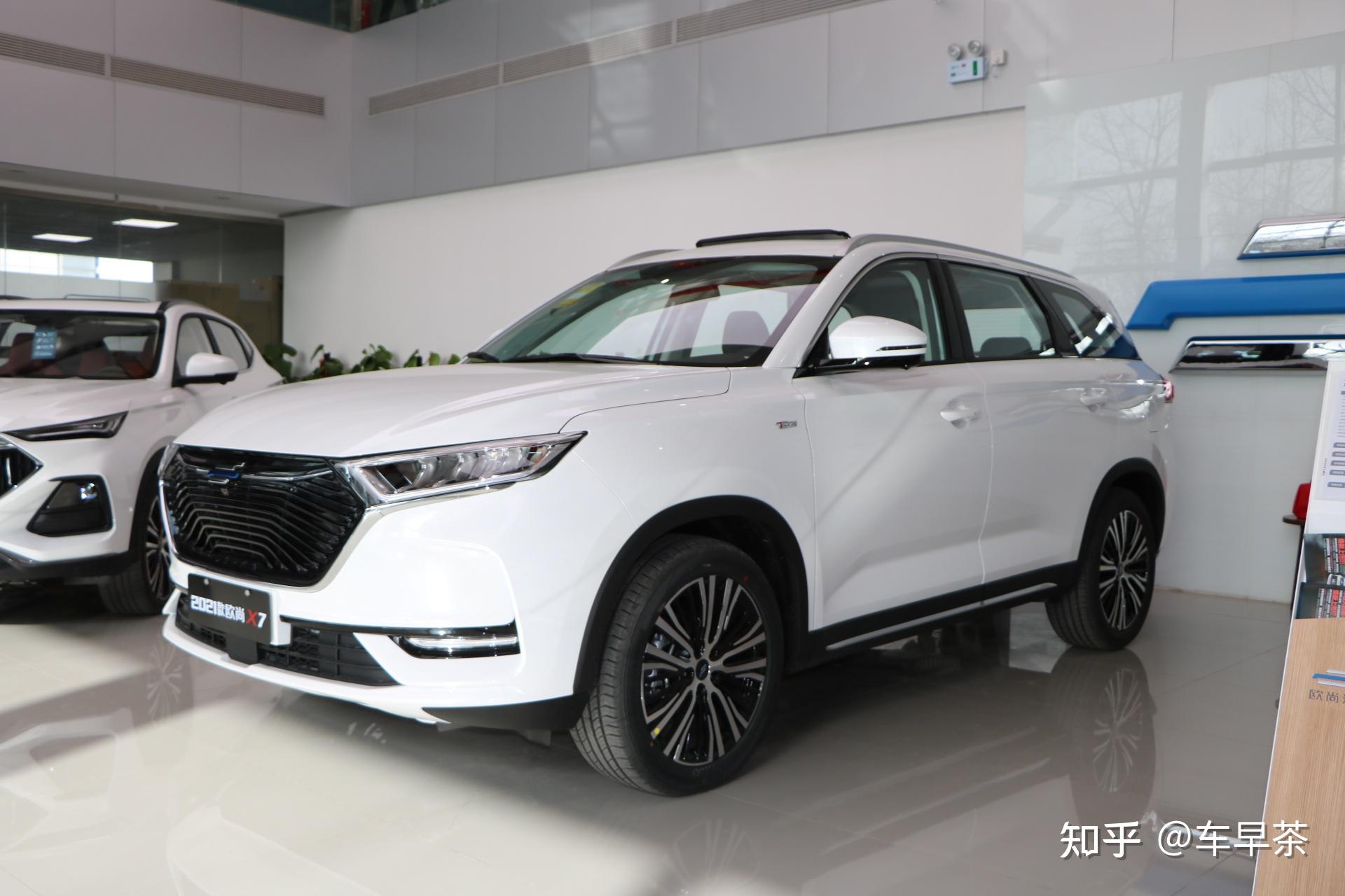 实拍2021款欧尚x7丨15t黄金排量空间堪比汉兰达