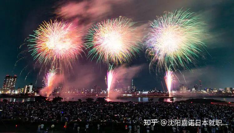 2023年东京的夏天很热!各地花火大会全面复活! - 知乎