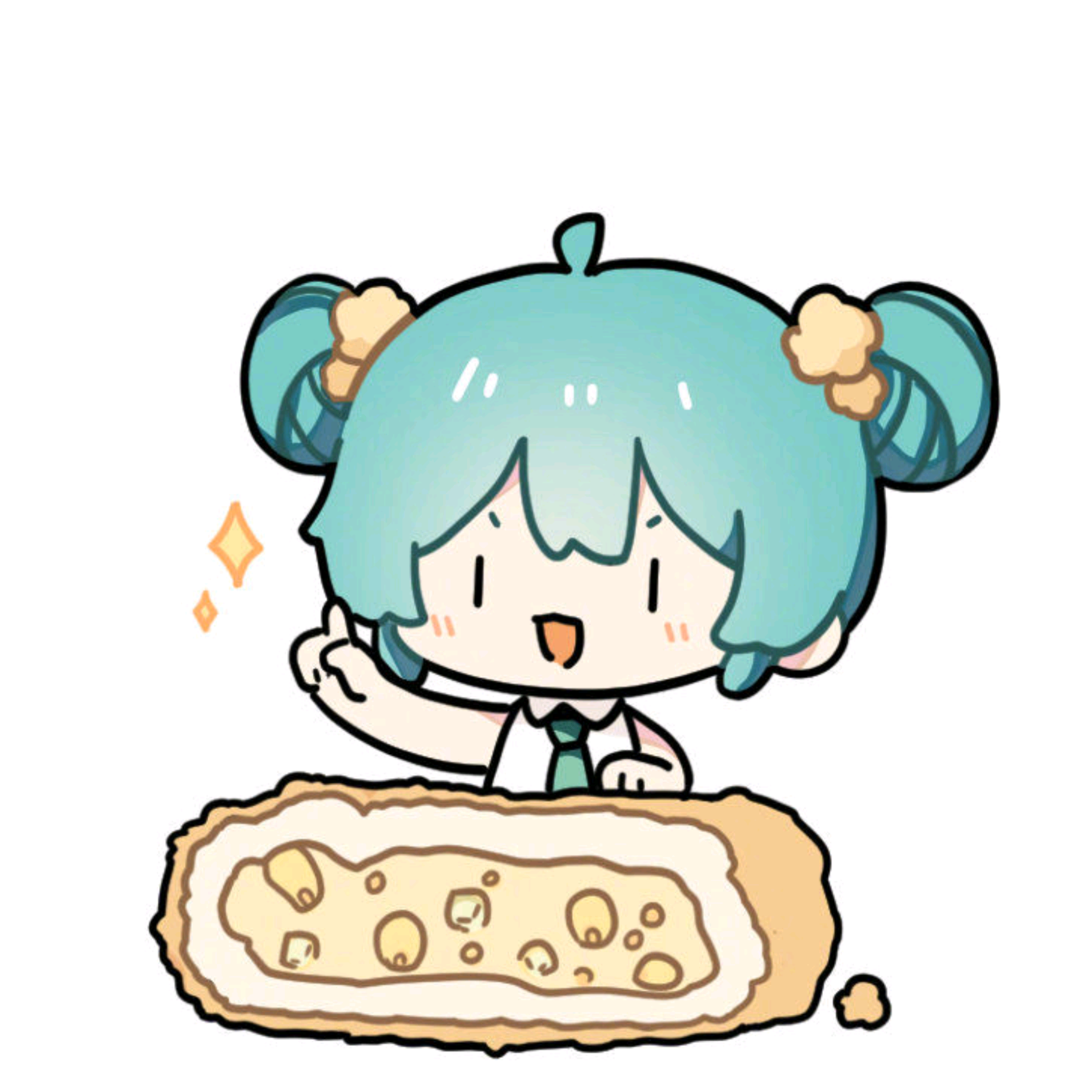 初音未来布娃娃表情包图片