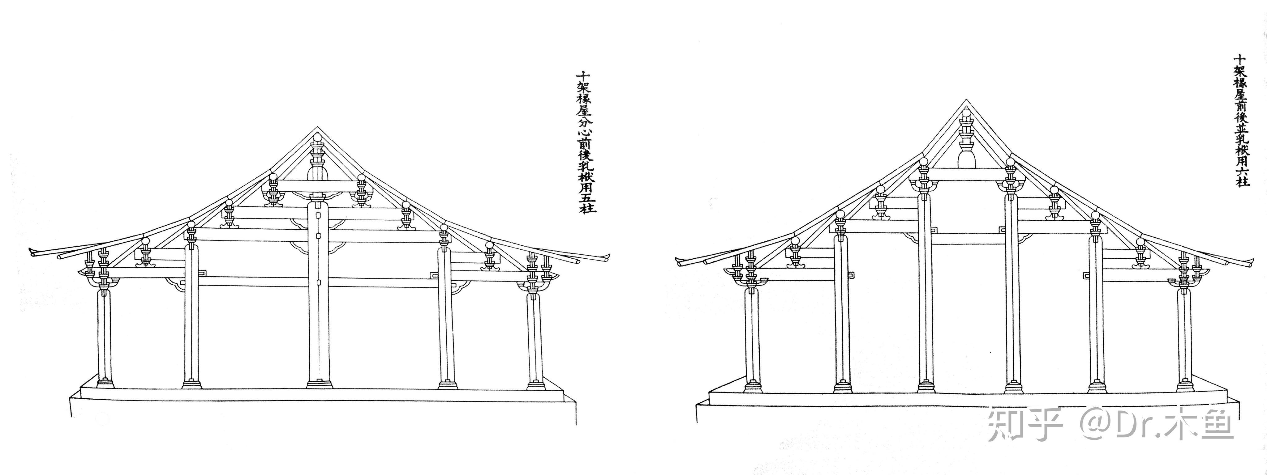 穿斗式建筑结构示意图图片