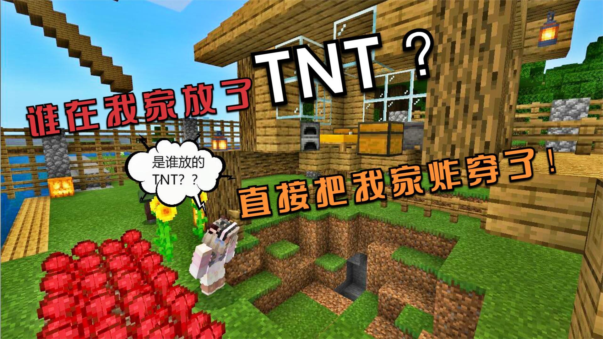 我的世界村庄故事呆呆凭空消失史蒂夫炸房实锤