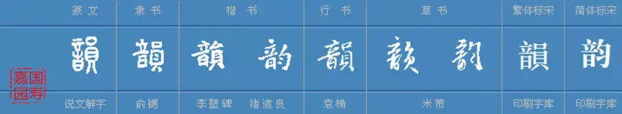 「释读解字」魅力汉字——“韵” - 知乎