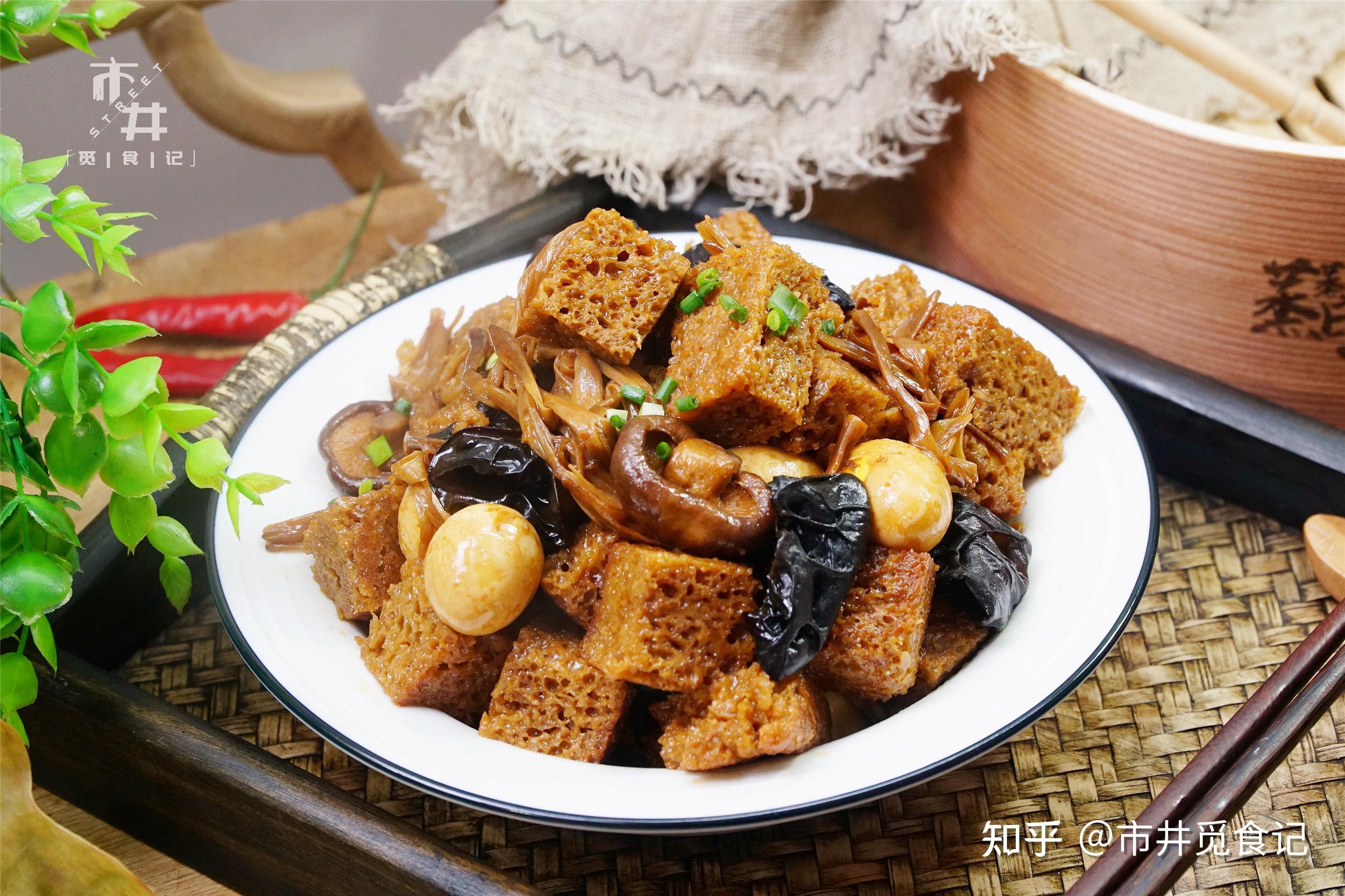 3,黄花菜:推荐菜谱【四喜烤麸】
