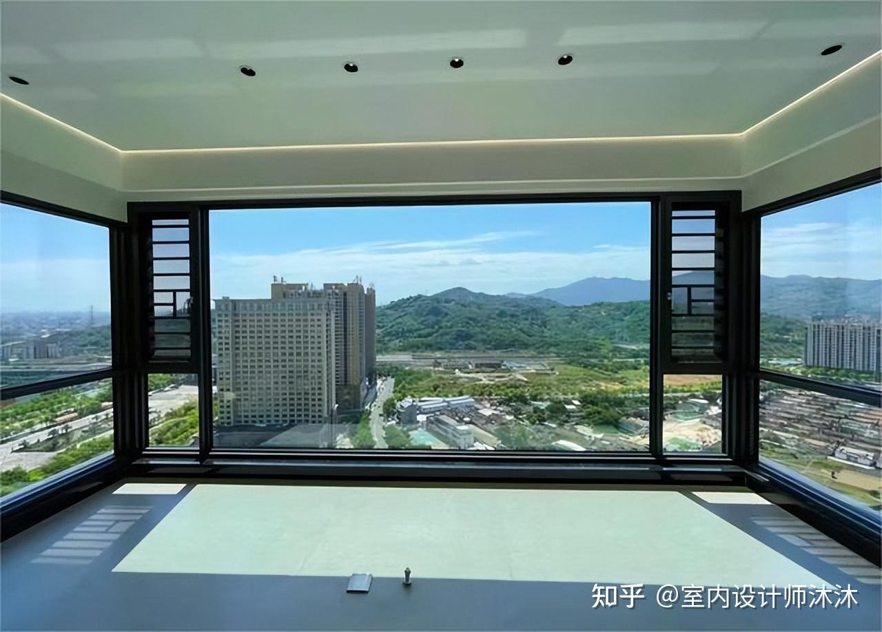 细节一:高层尽量不要用单块大玻璃