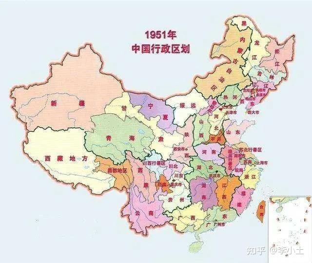 新中国成立后消失的八个省究竟在哪里?那里曾经是不是你的家乡?