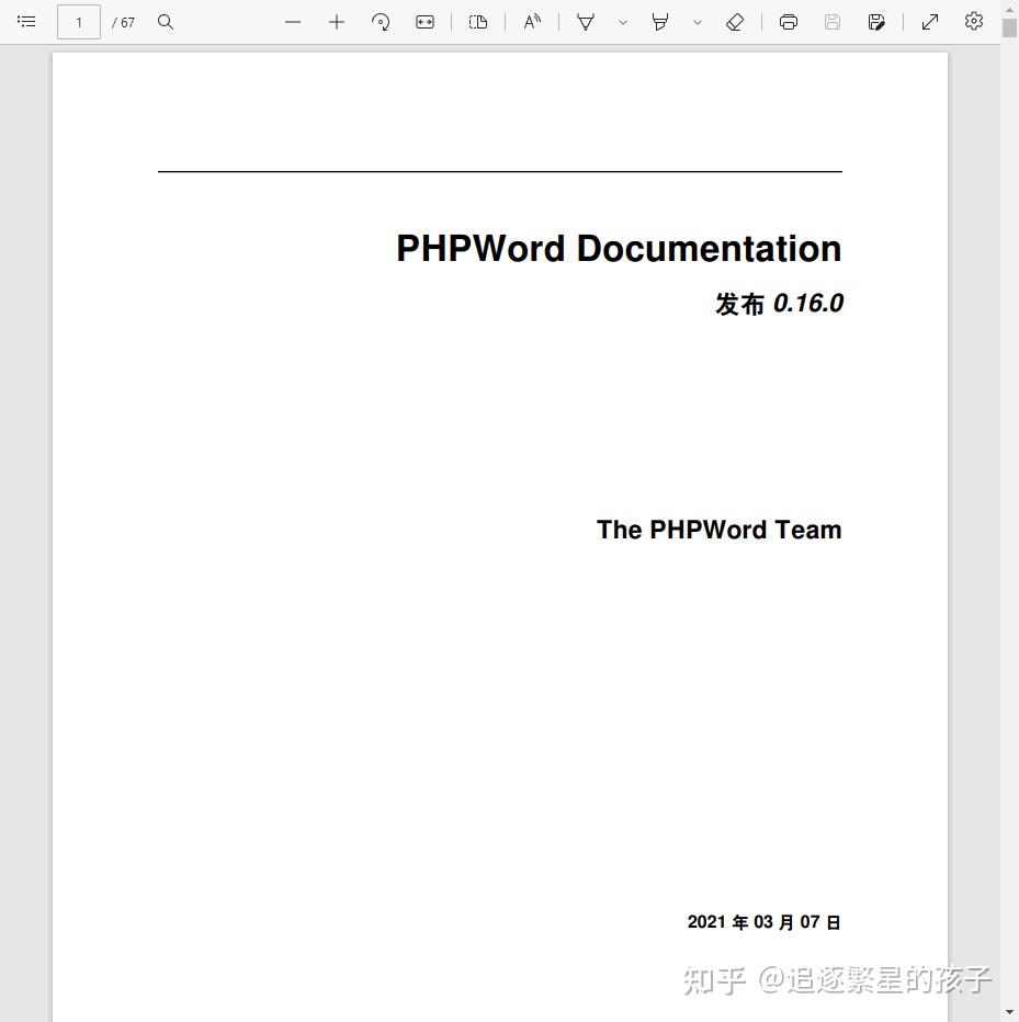 PHPWord Phpword