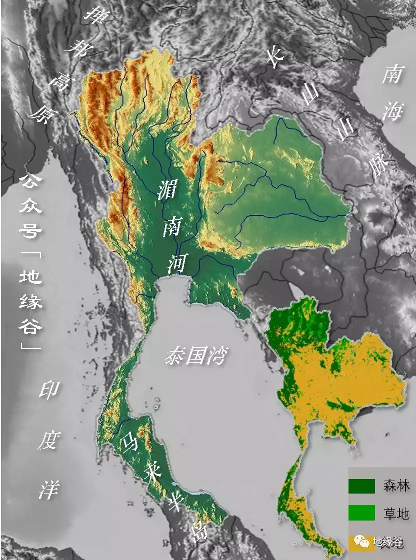 泰国是怎么拿到日本和英国土地的?地缘谷