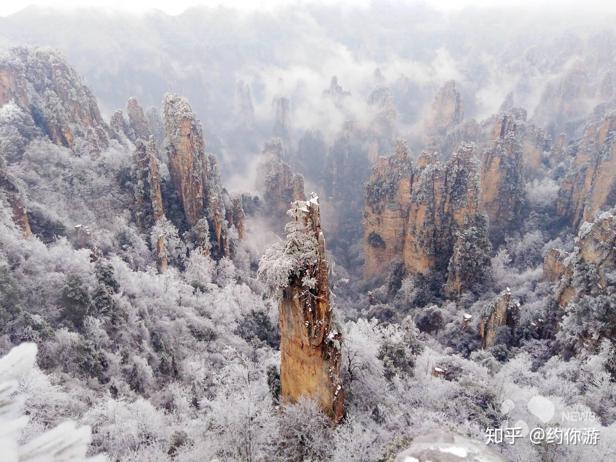 看雾凇不用去吉林,这几个南方热门景区的凌霜傲雪一样美如仙境!