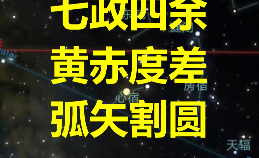 七政四余：黄赤道度差的弧矢算法- 知乎