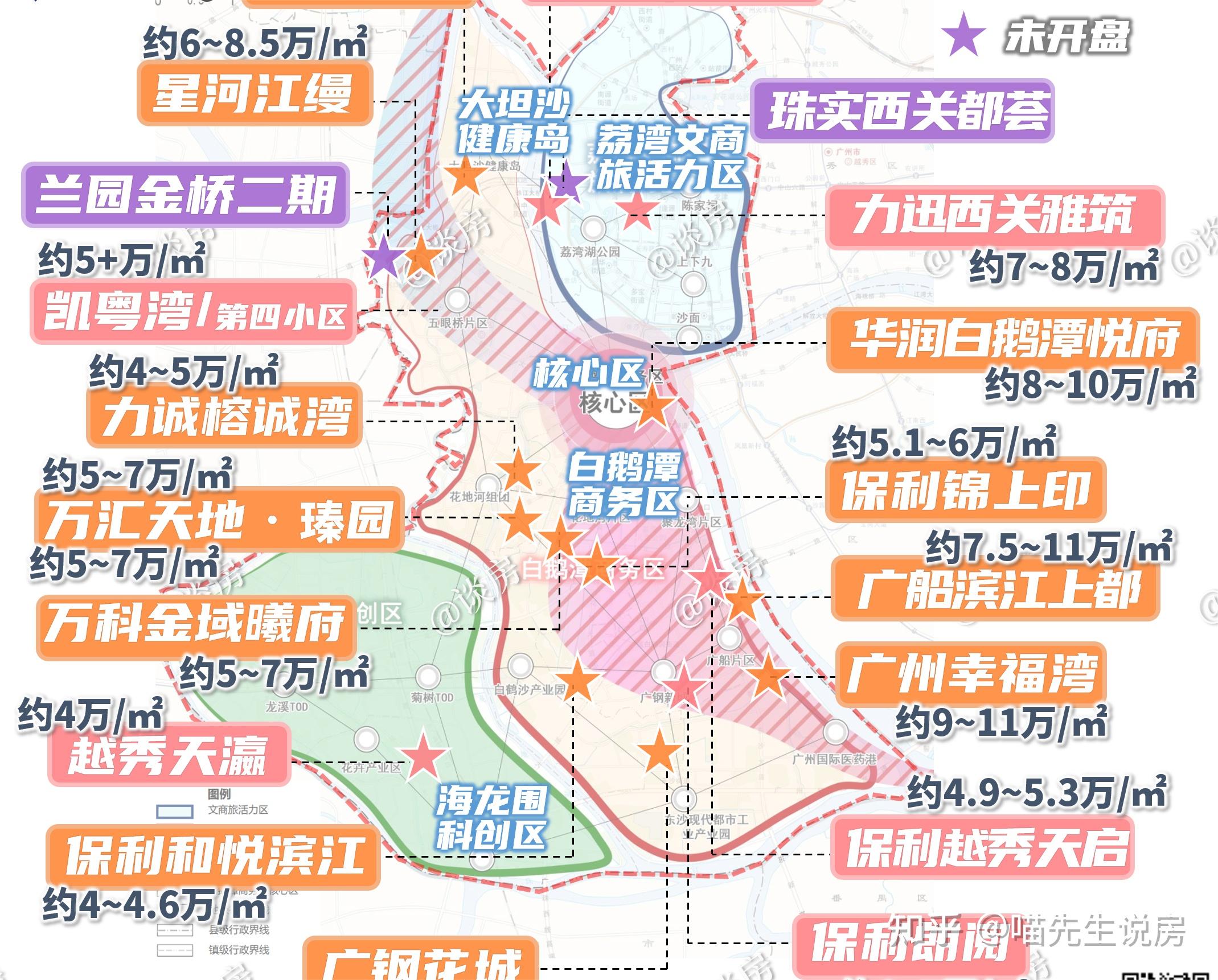 从荔湾国土空间总体规划看出，半个荔湾都靠白鹅潭带 - 知乎