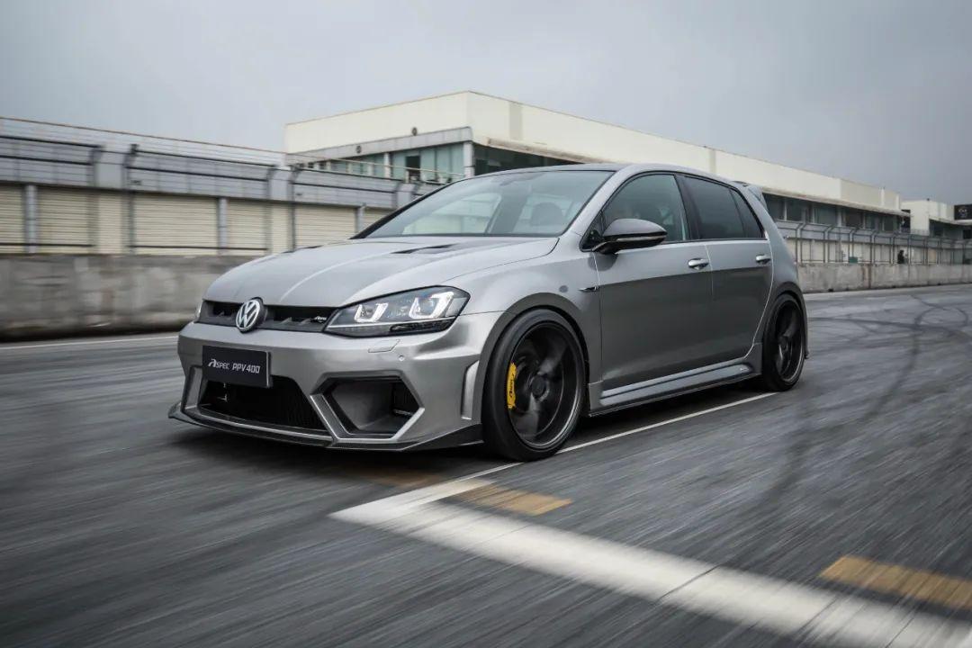 大众7代高尔夫r改装实拍,最大400匹马力破百仅需4秒 - 知乎