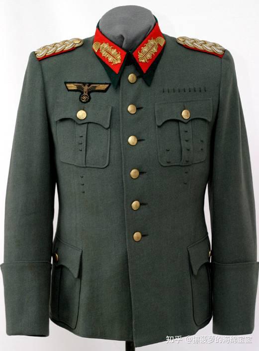 二战德国国防军m36将官制服一共有几个扣子? - 知乎