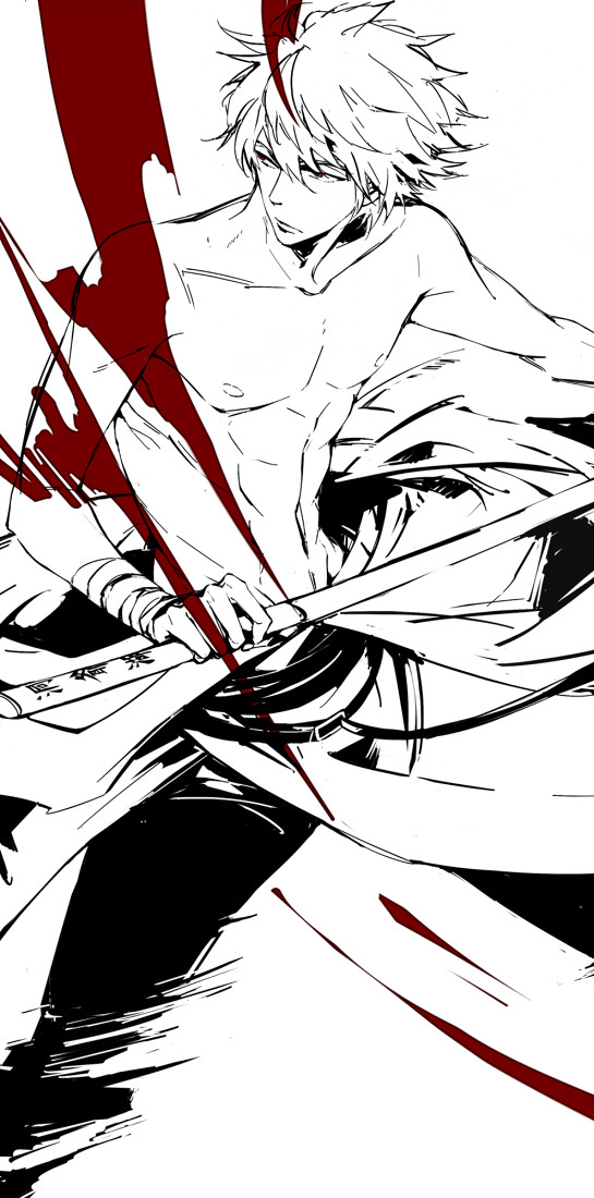 有没有比较帅气的拔刀壁纸