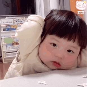 可爱小女孩丸子妹表情包三