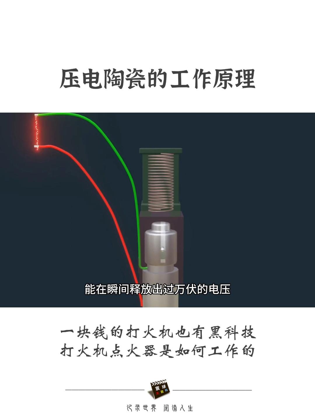 压电陶瓷点火器原理图图片