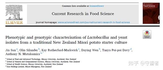 current research in food science impact factor 2021