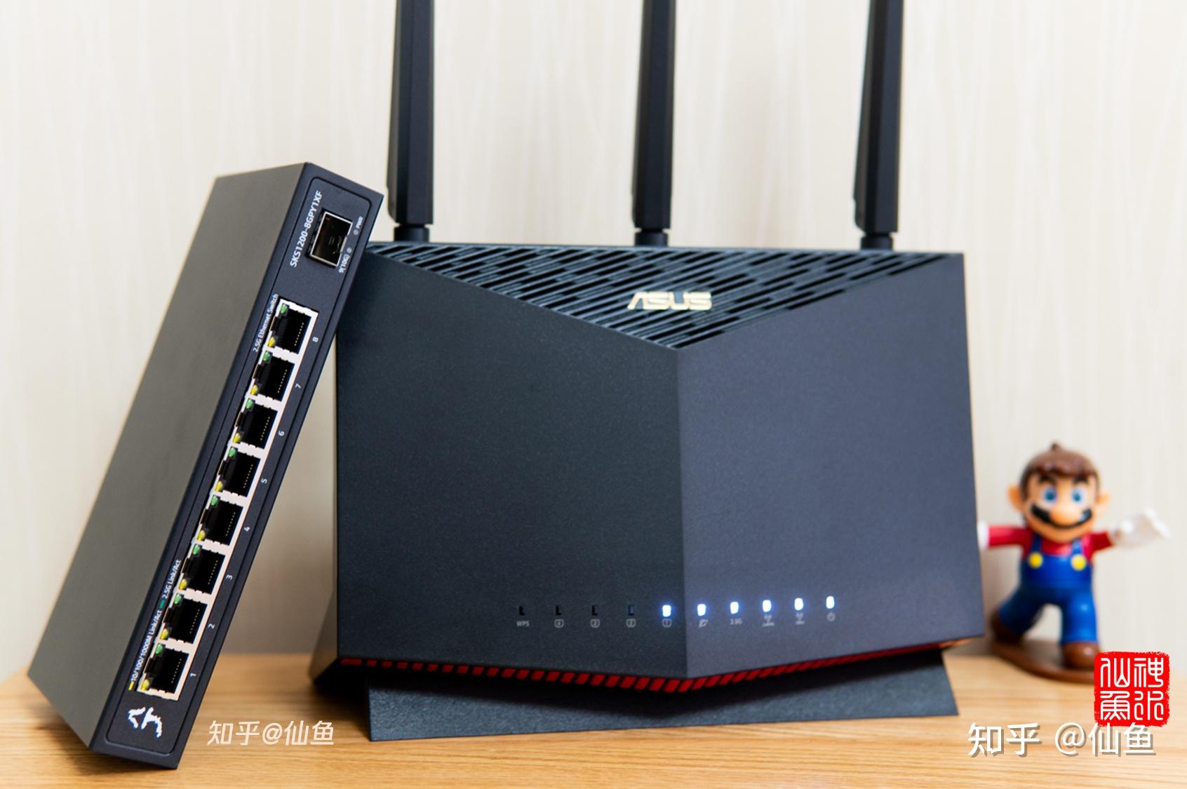 华硕ax86u pro wifi6路由器全面评测(对比rog ax6000/ax58) - 知乎