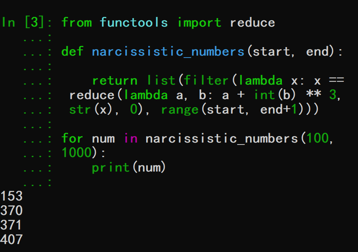 Python程序输出所有的水仙花数 - 知乎