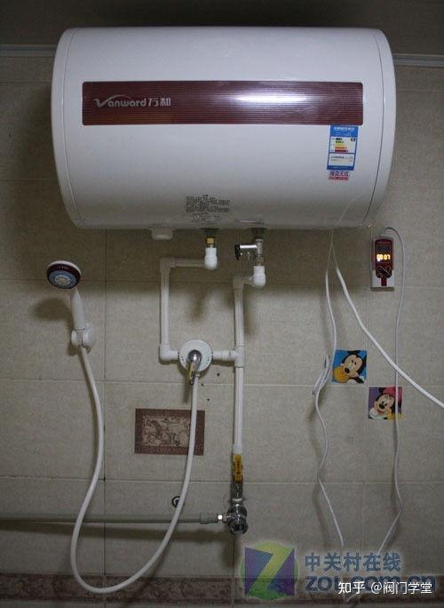 家里面的电热水器能不能安装明管?