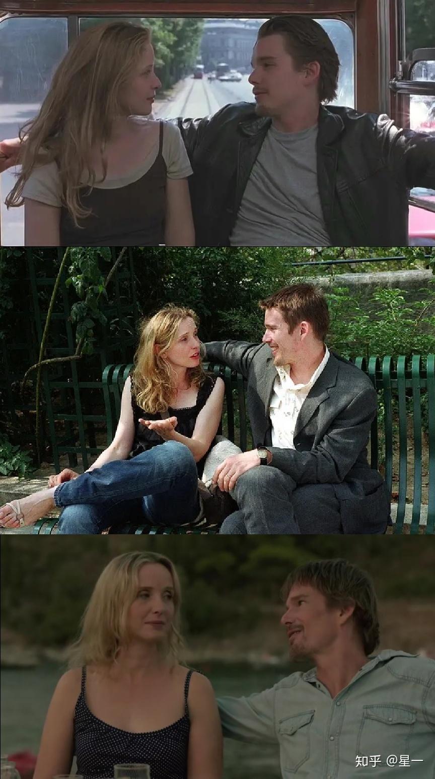 如何评价电影爱在黎明破晓前爱在日落黄昏前爱在午夜降临前三部曲