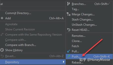 IntelliJ IDEA 创建 Git 分支并且 Push 到远程 - 知乎