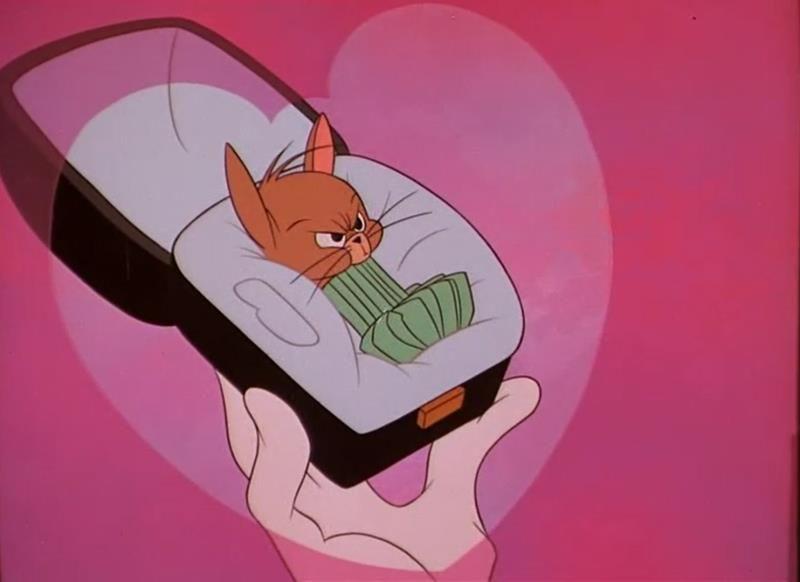 猫和老鼠情侣头像chuckjones版