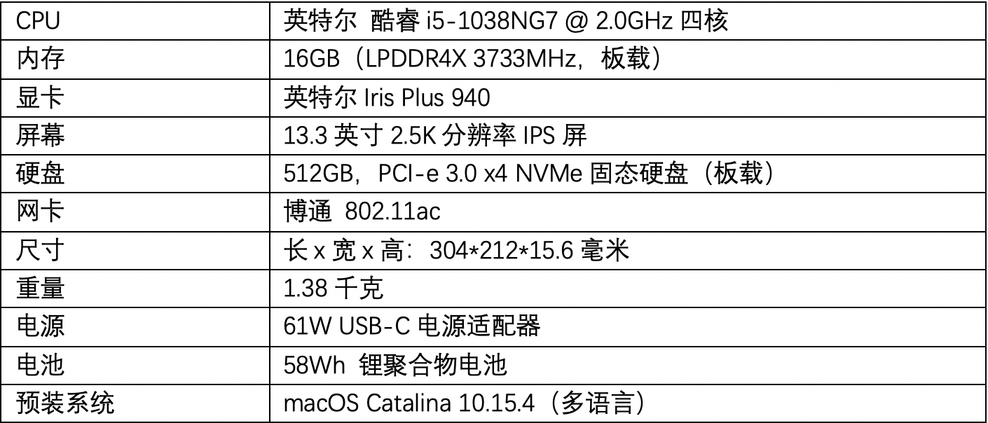 王者相逢戴尔xps139300与苹果macbookpro13寸2020对比简评
