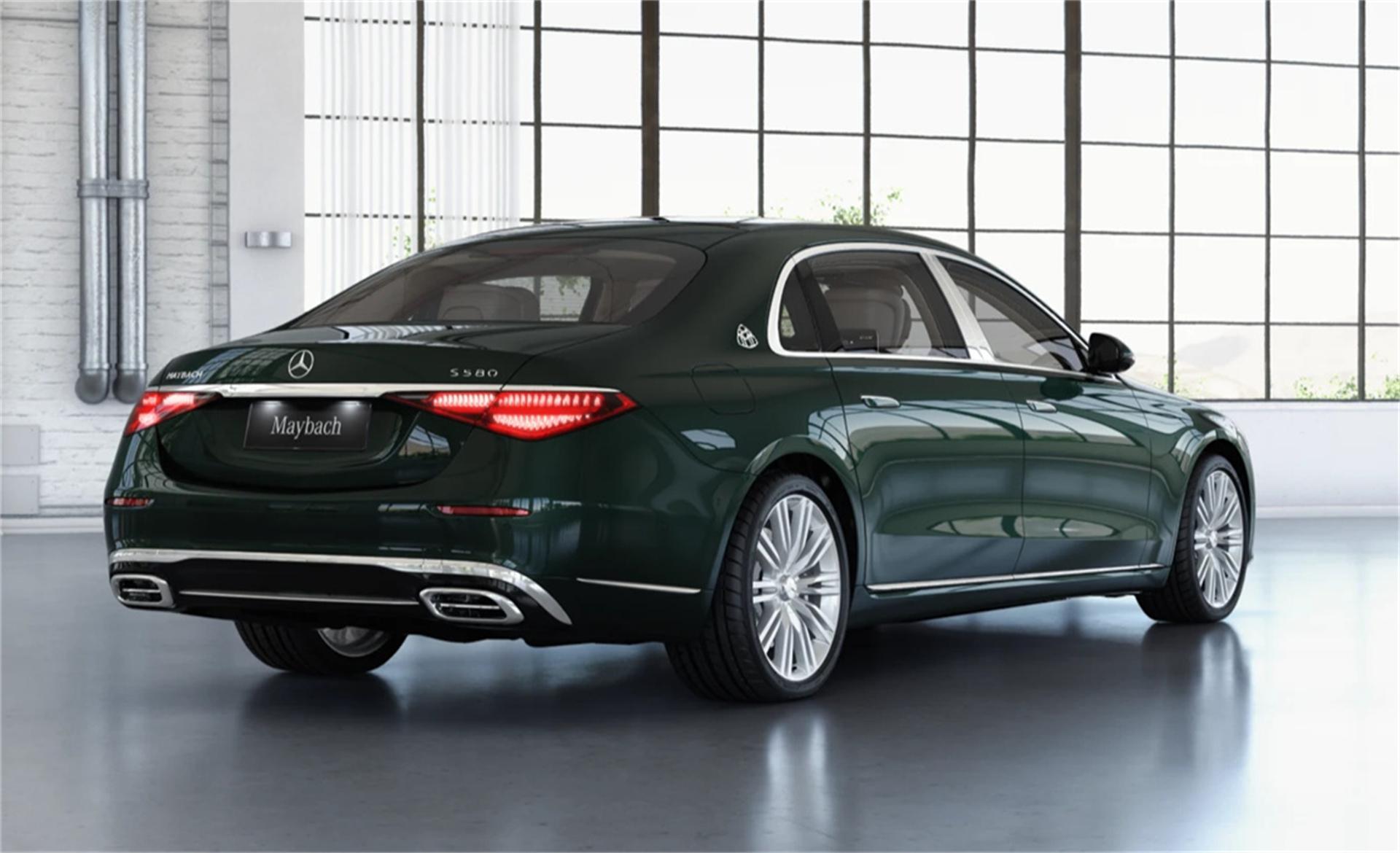 300多万的迈巴赫s级顶配,稀有的祖母绿,选它还是宾利飞驰? - 知乎