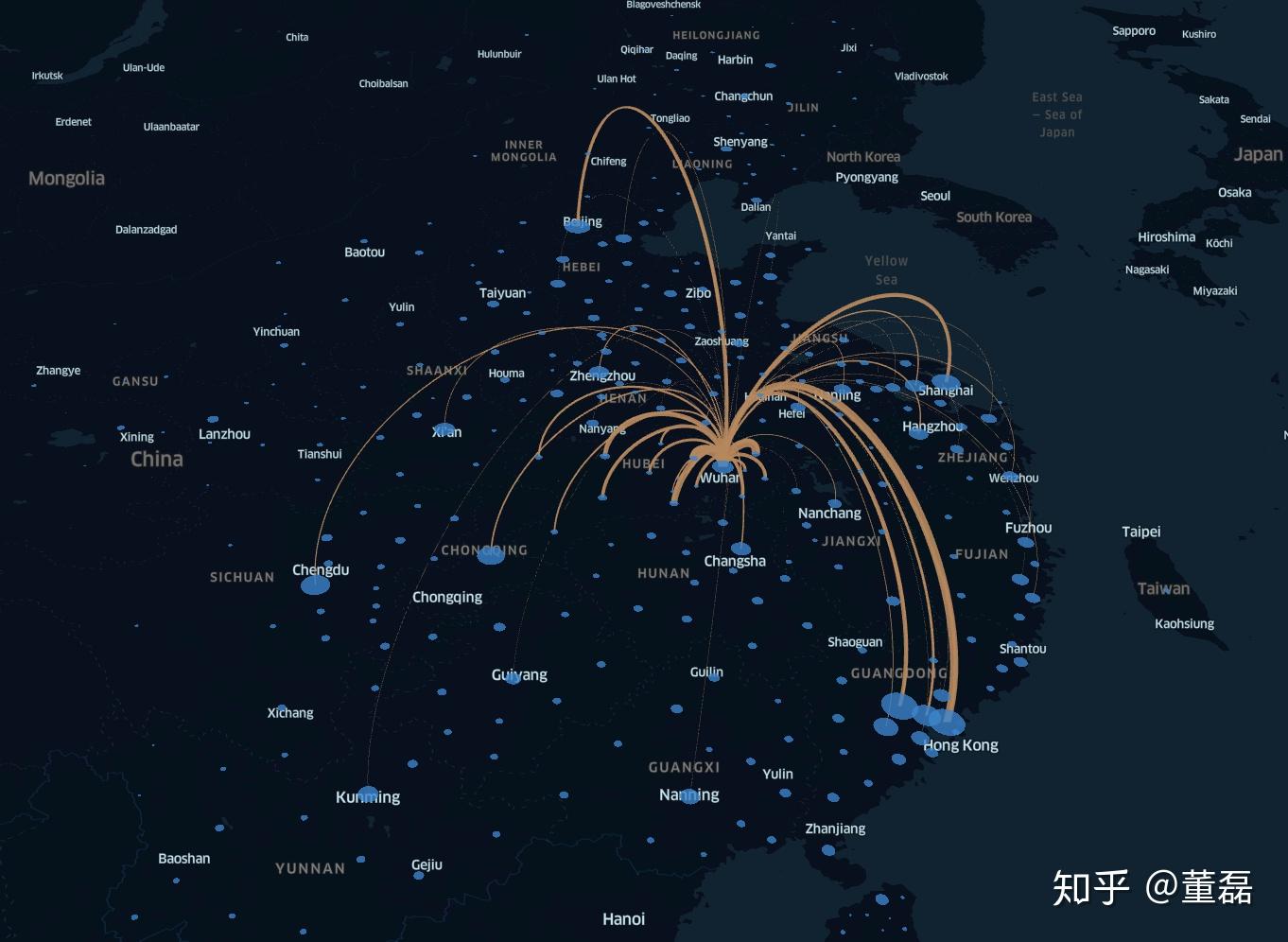 从人口流动数据看武汉新型肺炎传播中可能未被披露的事实