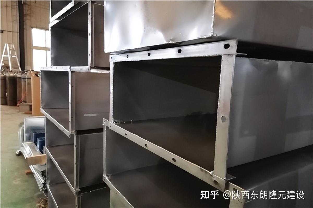 角铁法兰风管安装规范及制作工艺流程 - 知乎
