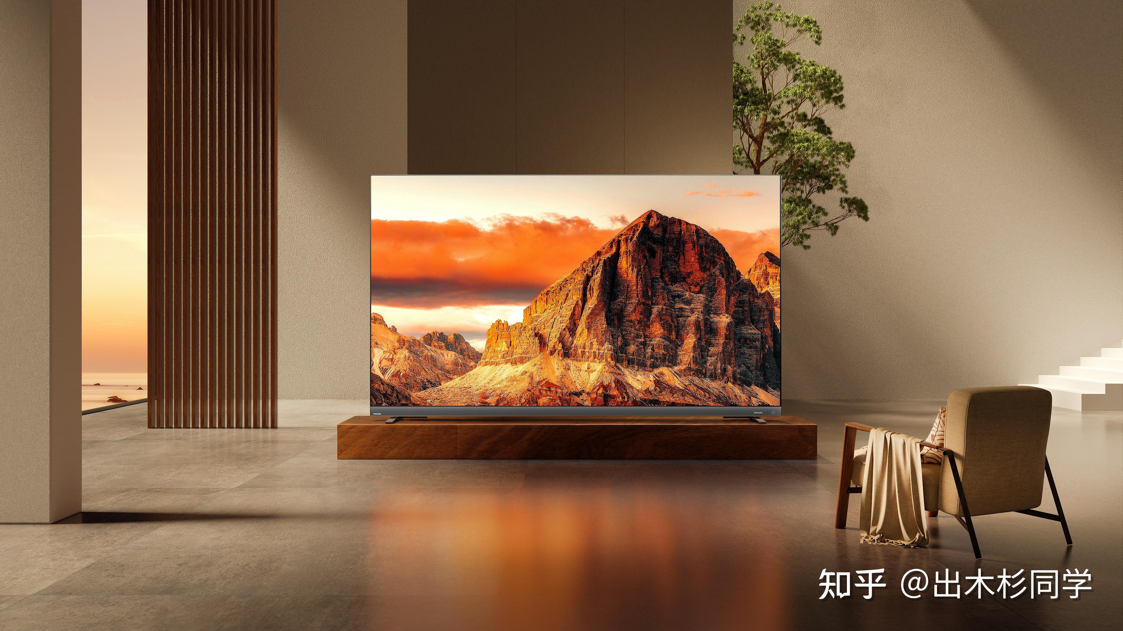 东芝新品 z770 系列的音画质双芯片设计,能否称之为 miniled 电视音