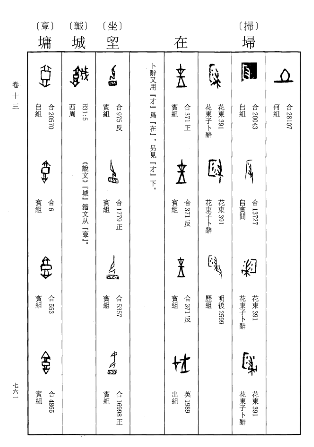 五,隶定字