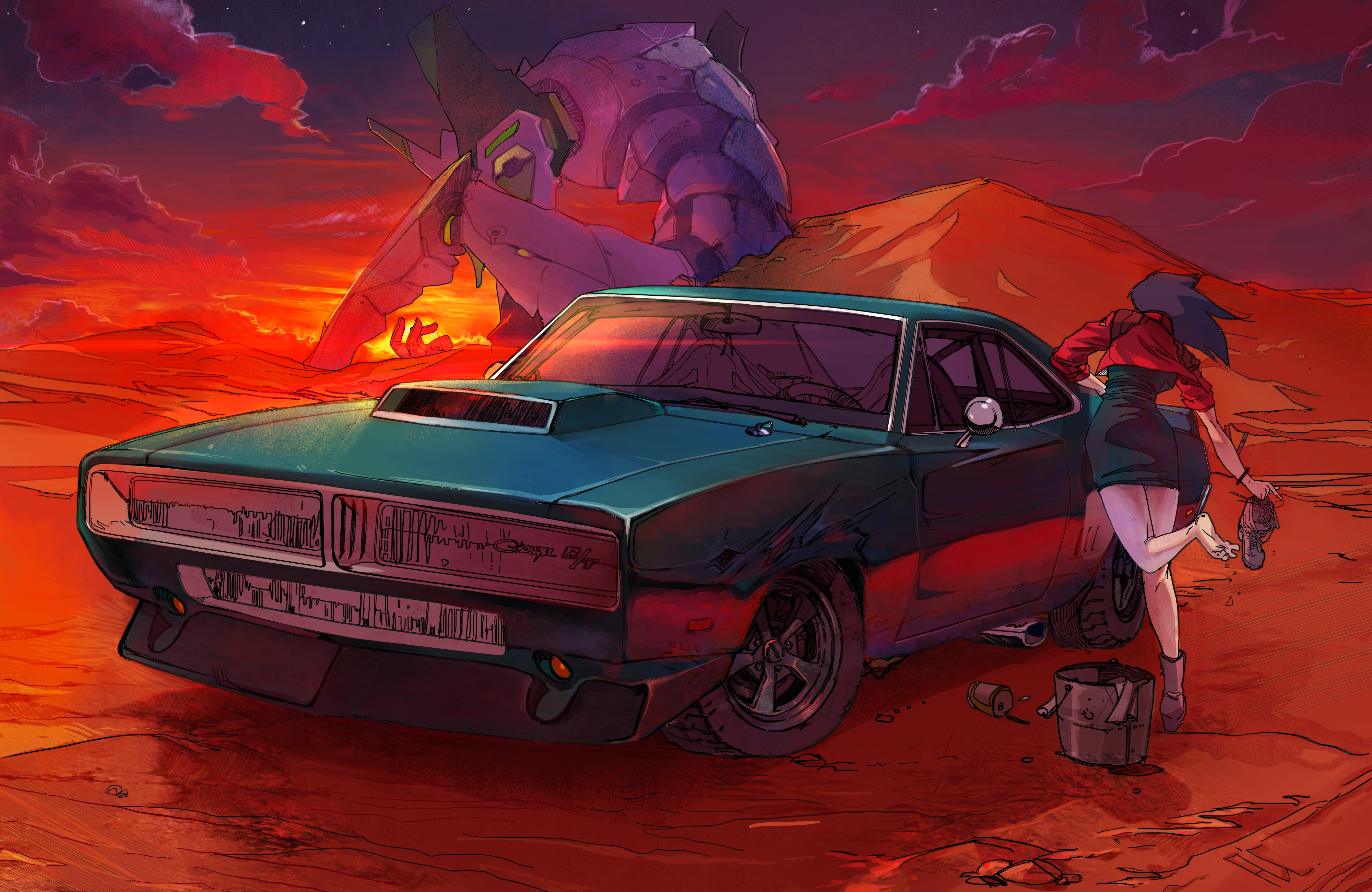 动画《eva》有没有什么好看的全面屏壁纸? - 知乎