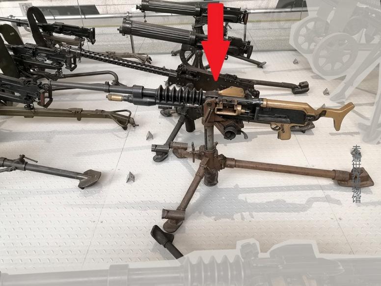 军事博物馆看展中外各式重机枪集锦见到各种仿马克沁机枪
