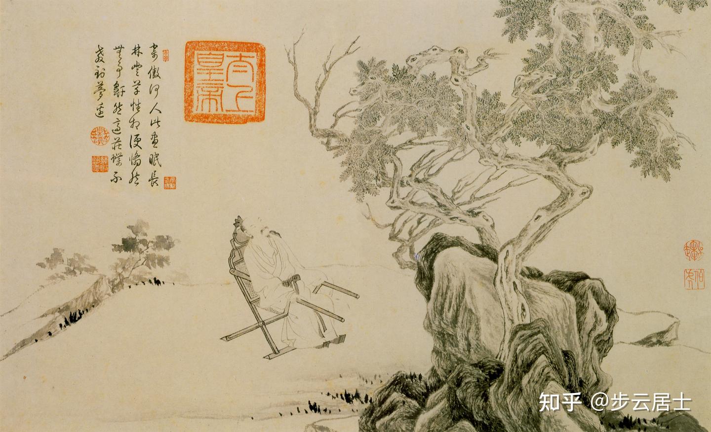 国画分享与浅析」明代丨唐寅丨四大家- 知乎