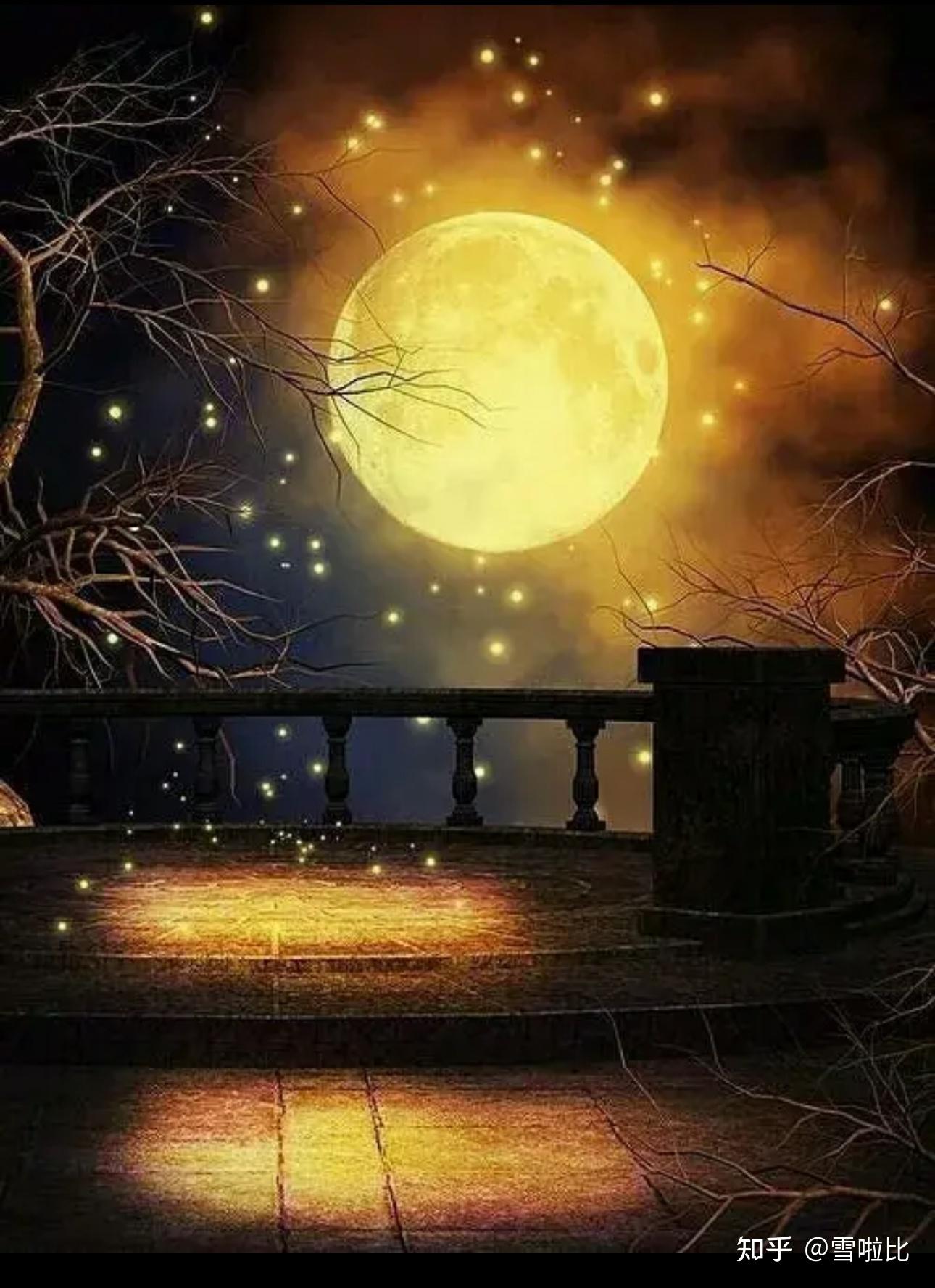 有哪些关于月亮的浪漫诗句
