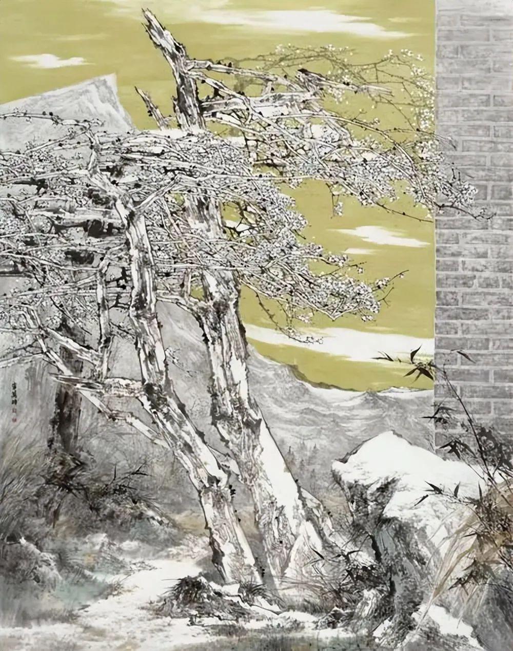 艺术世界李万峰将花鸟与山水结合绽放出新的光芒