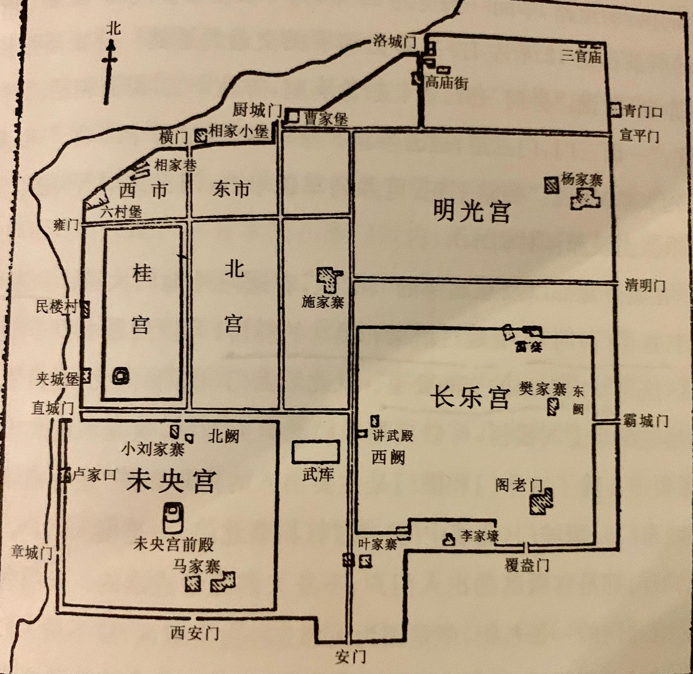 “秦-咸阳宫”和“汉-长安城”为啥是坐西朝东，而不是坐北朝南？