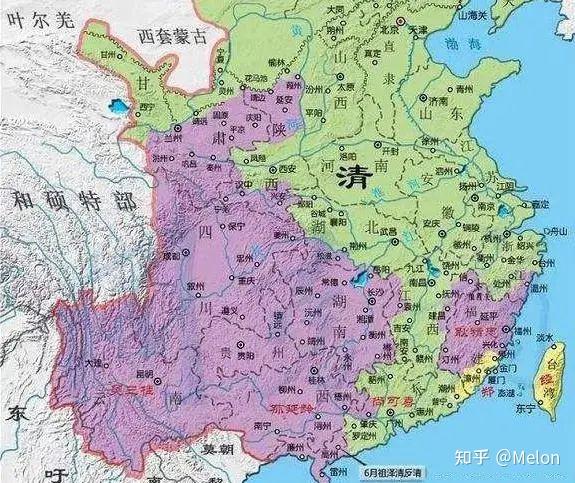 解决了三个藩王诶,我就呵呵了,确实轻松我鞑清八旗也就打了八年之久吧