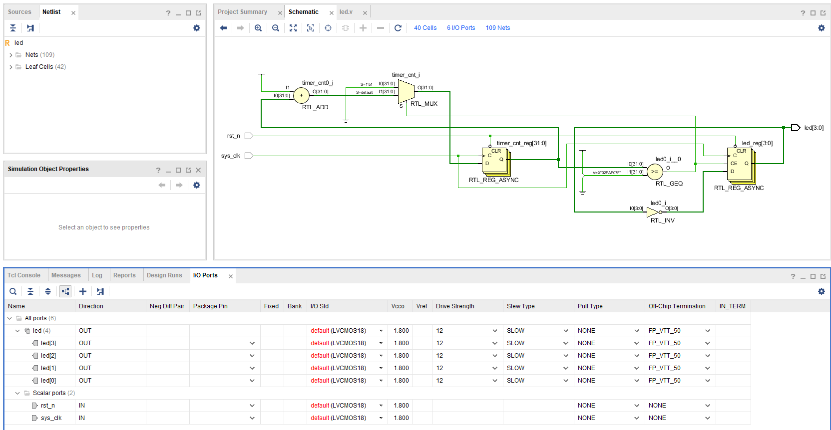 【ZYNQ Ultrascale+ MPSOC FPGA教程】第四章 PL的LED实验 【ZYNQ Ultrascale+ MPSOC FPGA教程】第四章 PL的LED实验