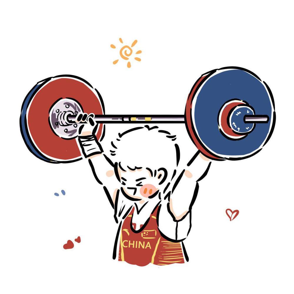 奥运会头像目光所及皆为华夏五星闪耀皆为信仰