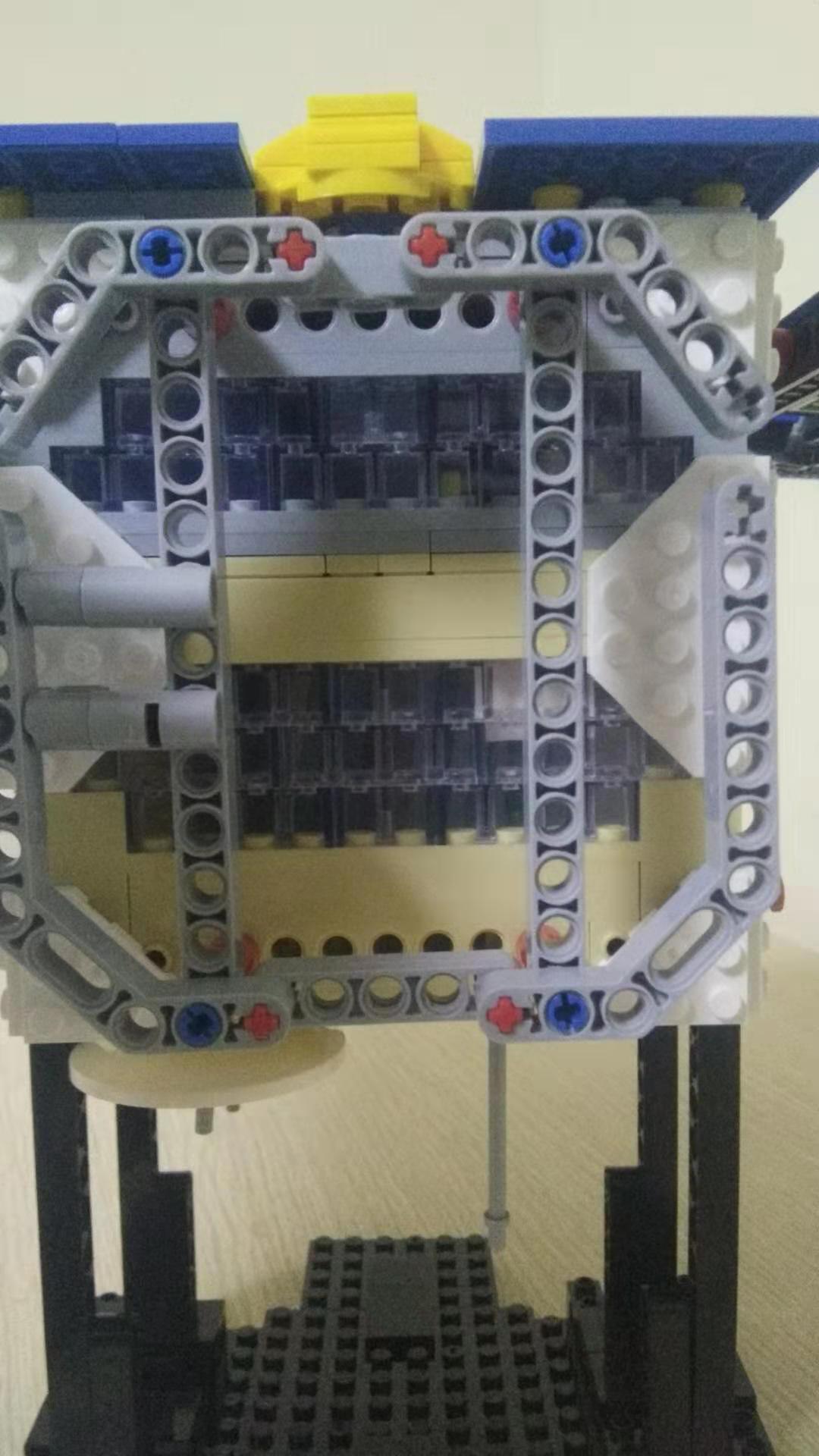 中科院卫星模型实物乐高式积木国产件