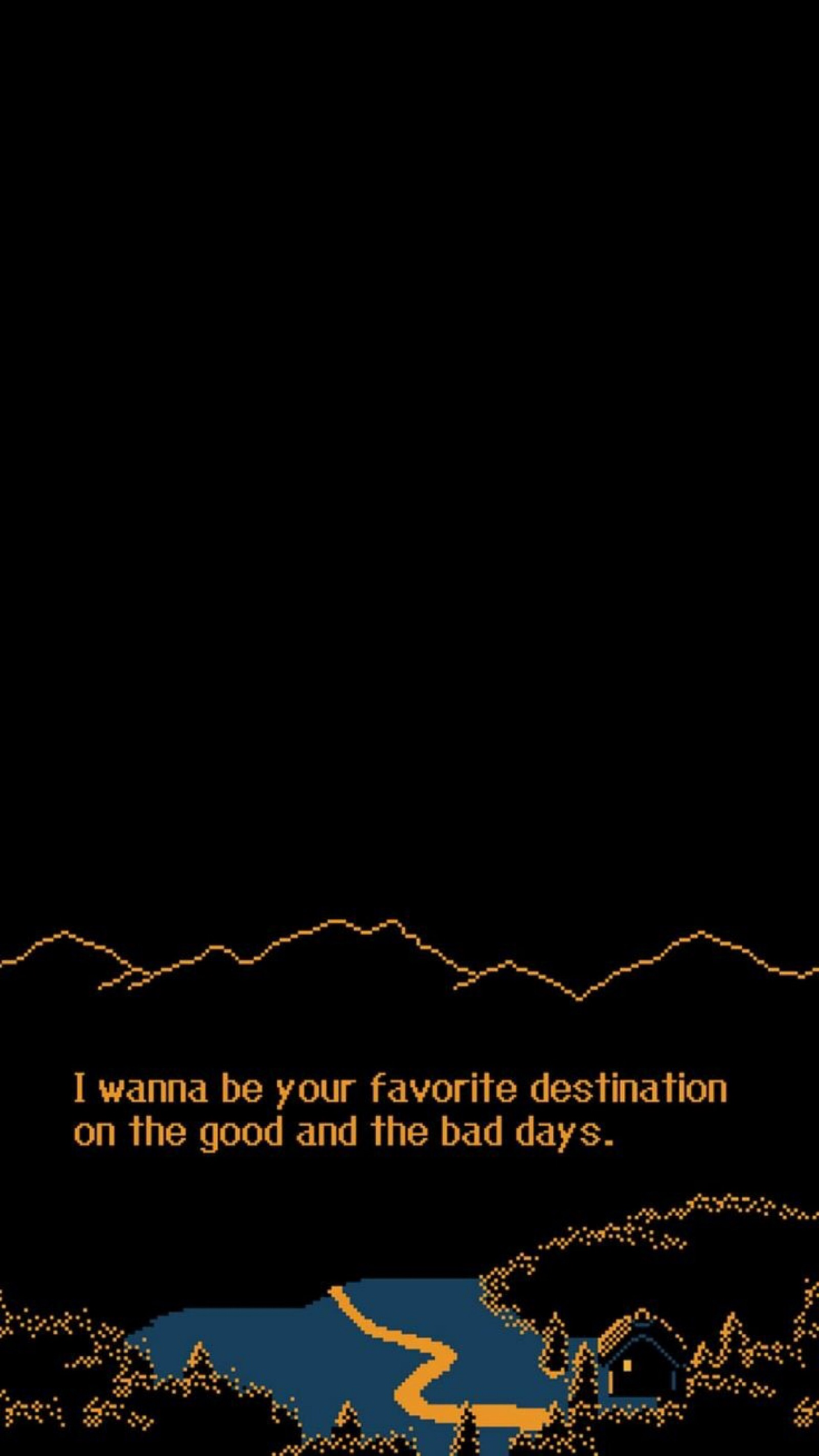 有哪些好看的纯黑壁纸