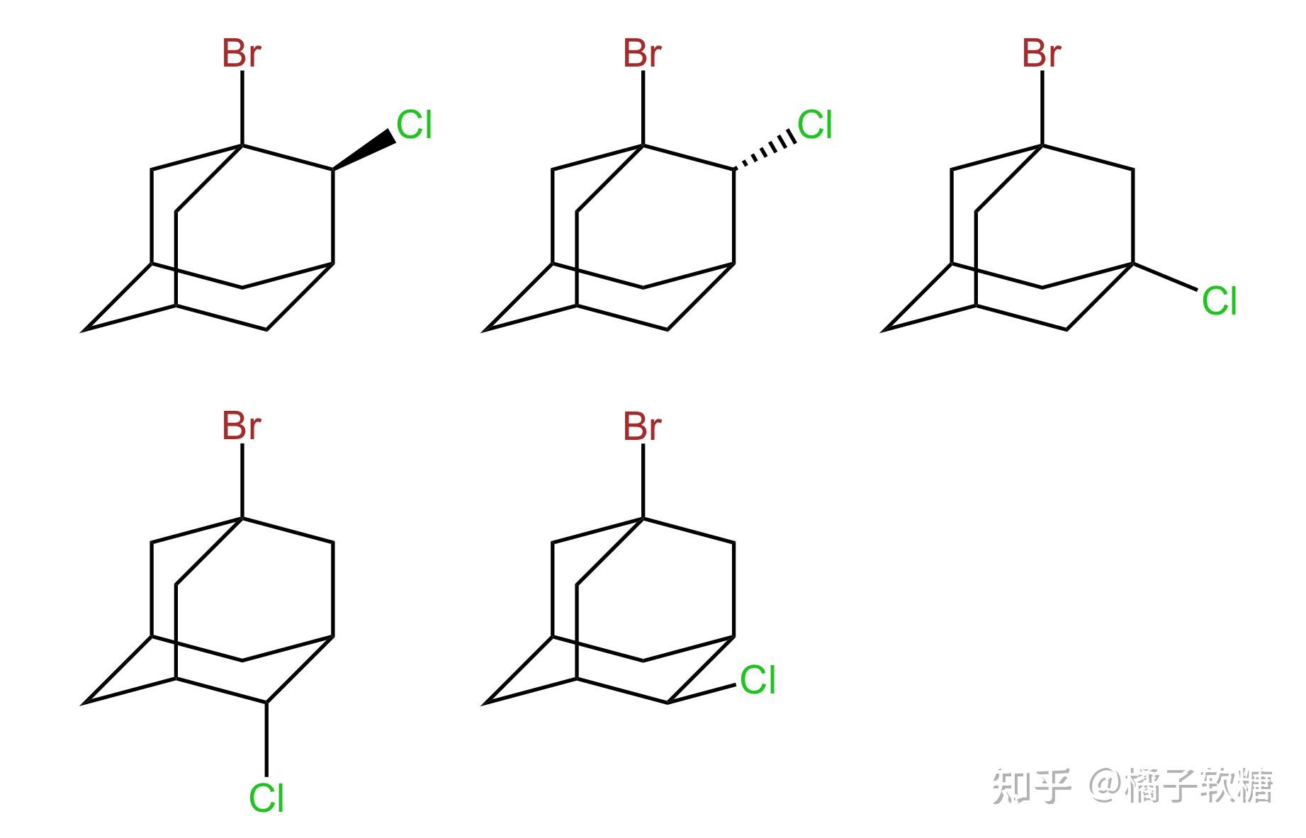 溴代金刚烷如图的一氯代物同分异构体有多少种