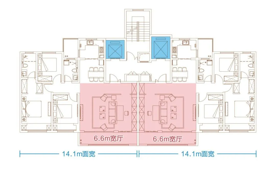 两梯两户
