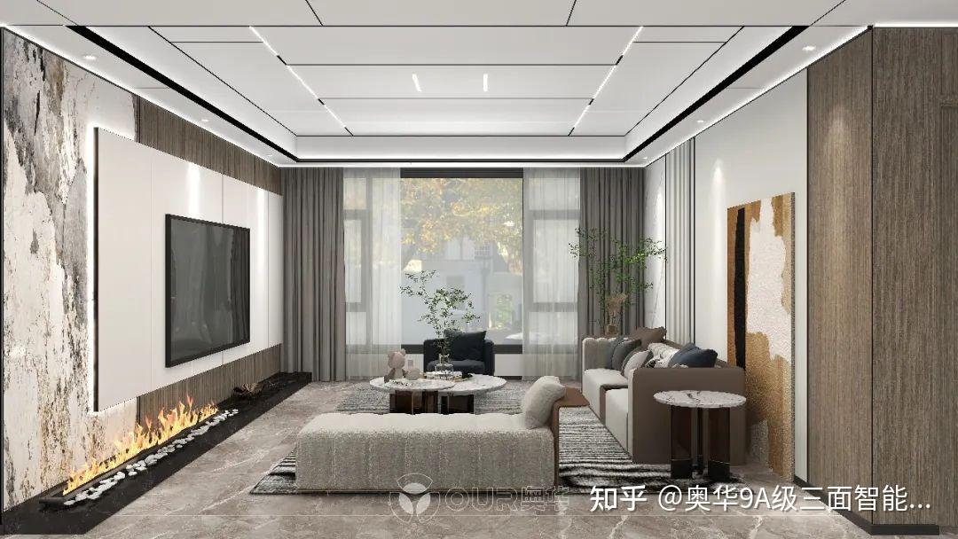 118㎡轻奢格调暖居，精装房新释义！ - 知乎