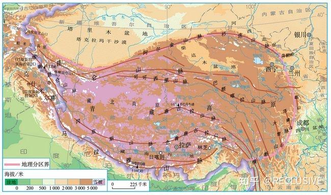 中國地理青藏地區之自然特徵與農業