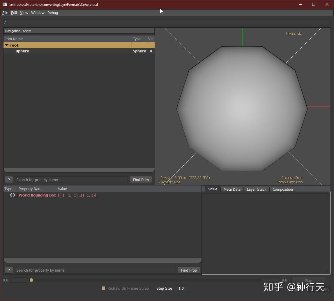 Pixar USD(win10) 量股 No.2 知乎